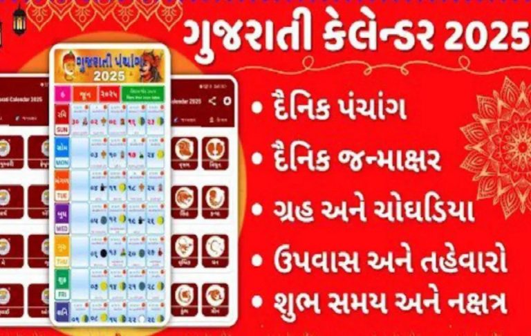 Gujarati Calendar 2025