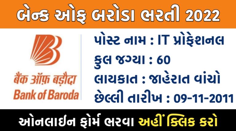 BOB Recruitment 2022 for IT Professional Post