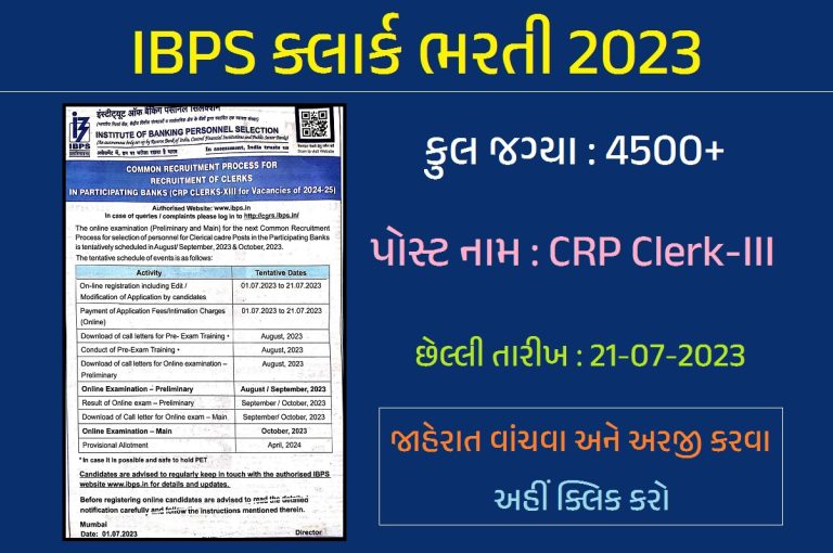 IBPS Clerk Recruitment 2023