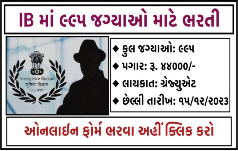 IB Recruitment 2023