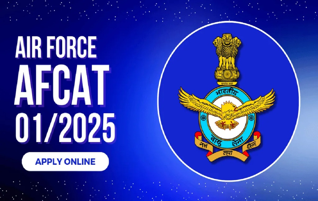 AFCAT 01 - 2025 Notification