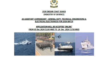 Indian Coast Guard Recruitment 2024