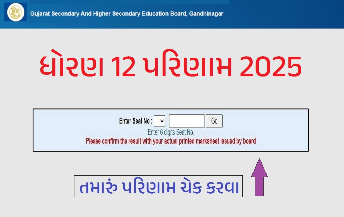 GSEB HSC Result 2025