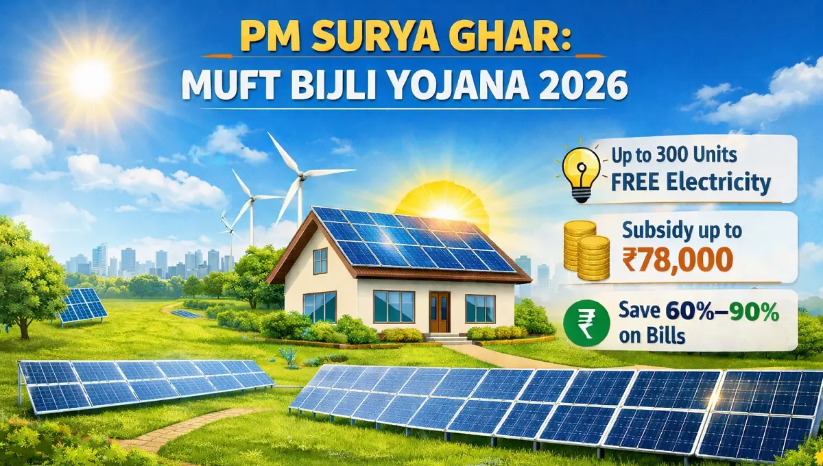 PM Surya Ghar : Muft Bijli Yojana