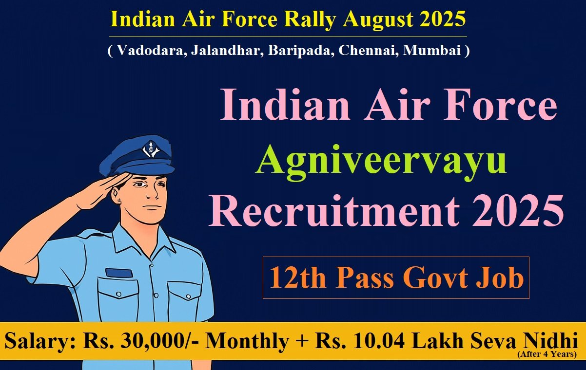 Indian Air Force Agniveervayu Recruitment 2025