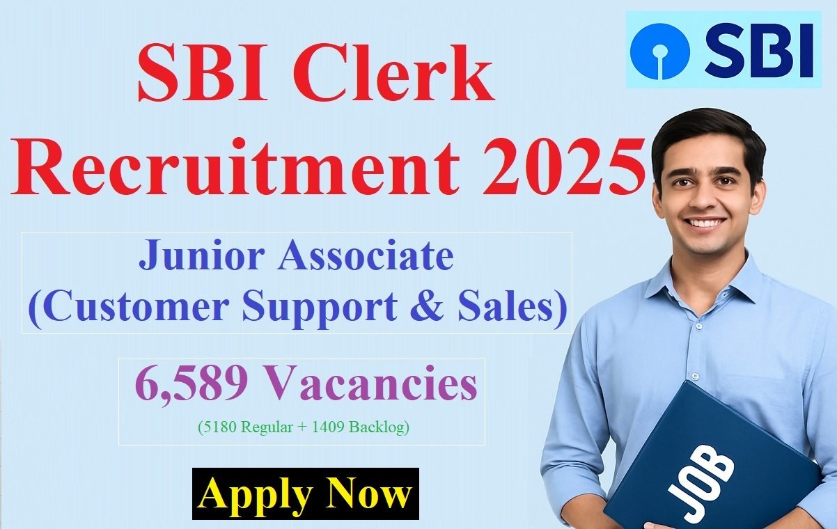 SBI Clerk Recruitment 2025