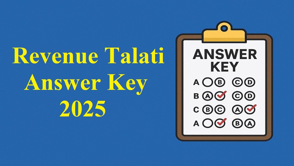 Revenue Talati Answer Key 2025