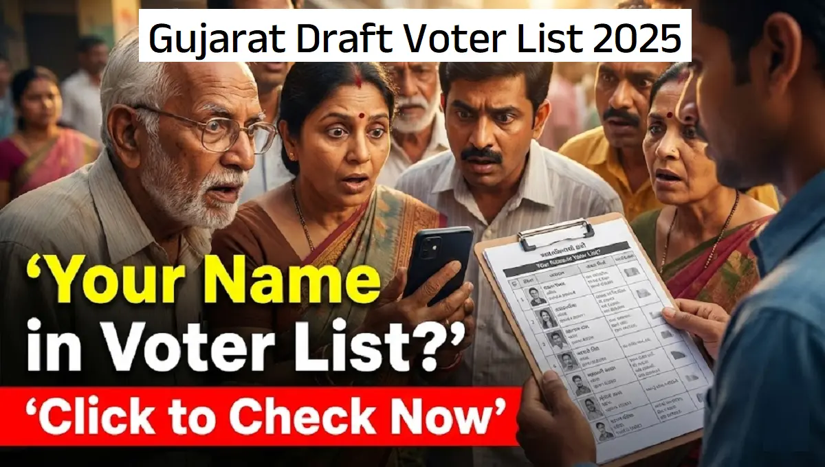Gujarat Draft Voter List 2025