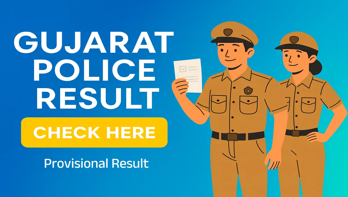Gujarat Police LRD Provisional Result