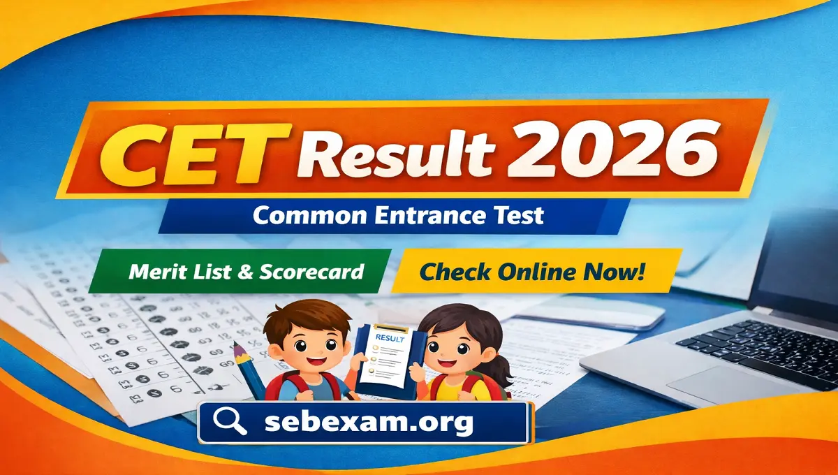 CET Result 2026