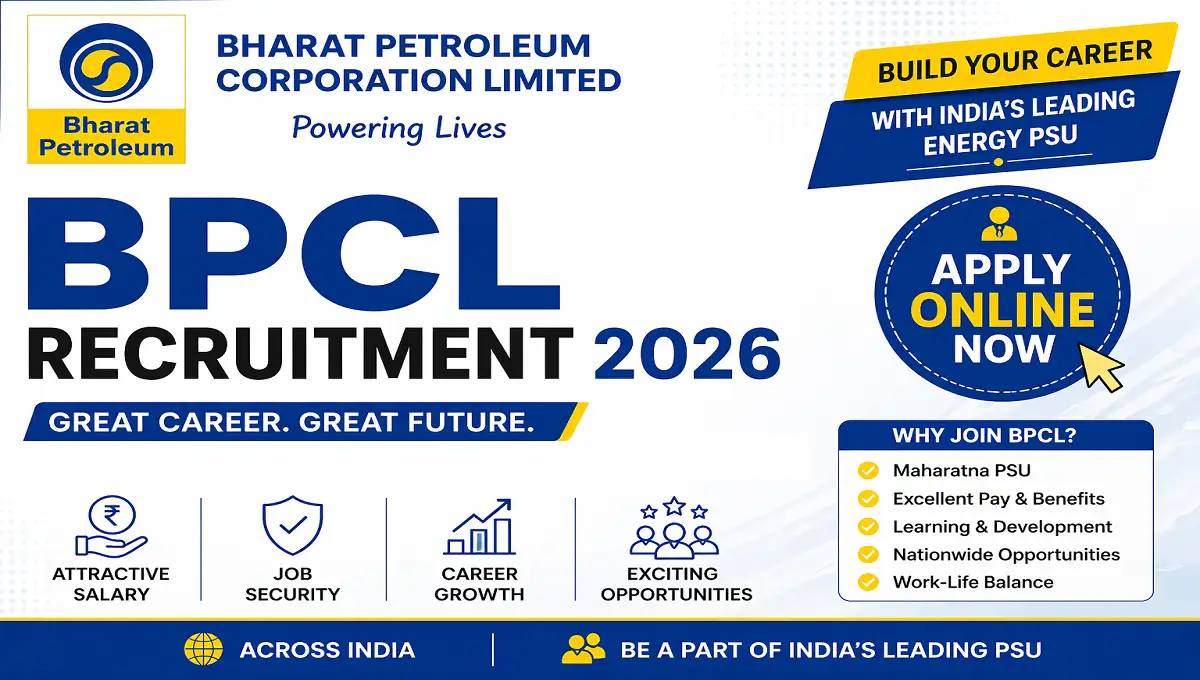 BPCL Recruitment 2026