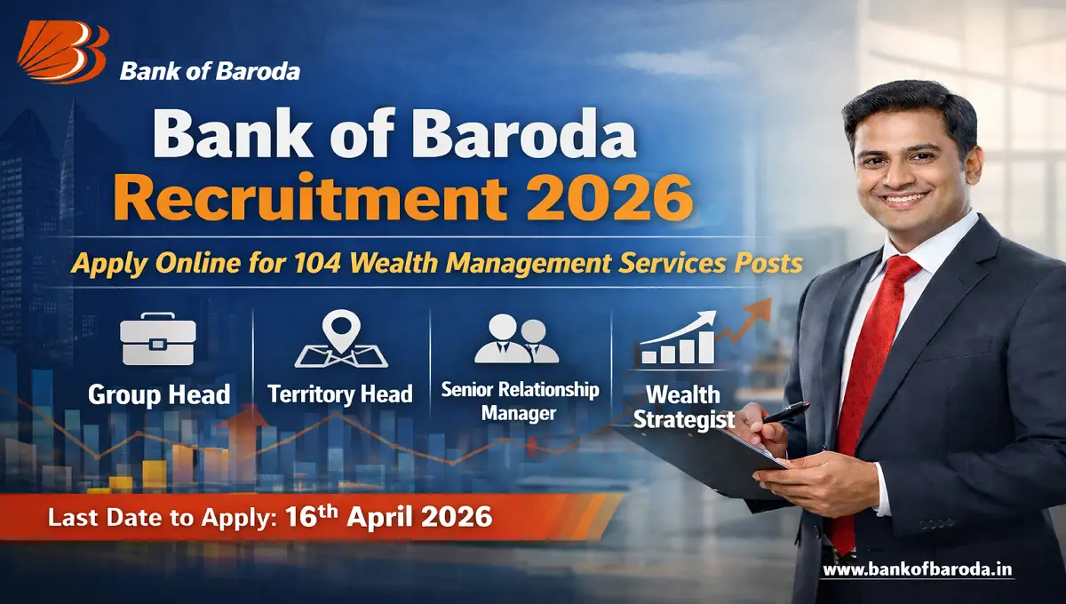 Bank of Baroda Recruitment 2026