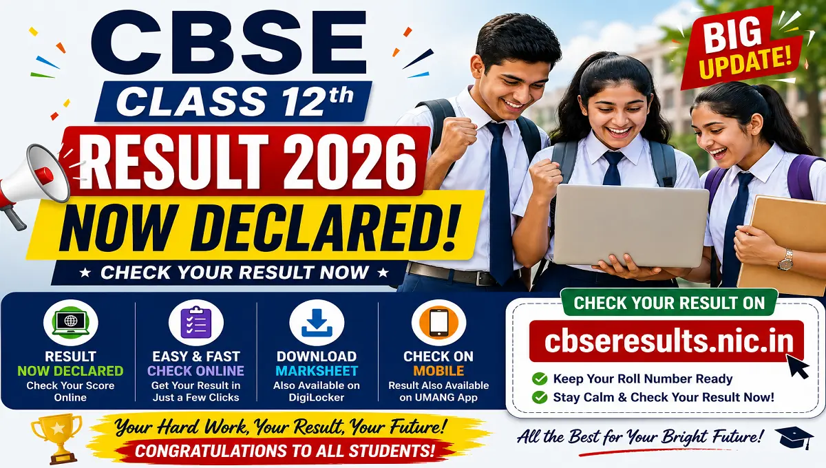 CBSE 12th Result 2026