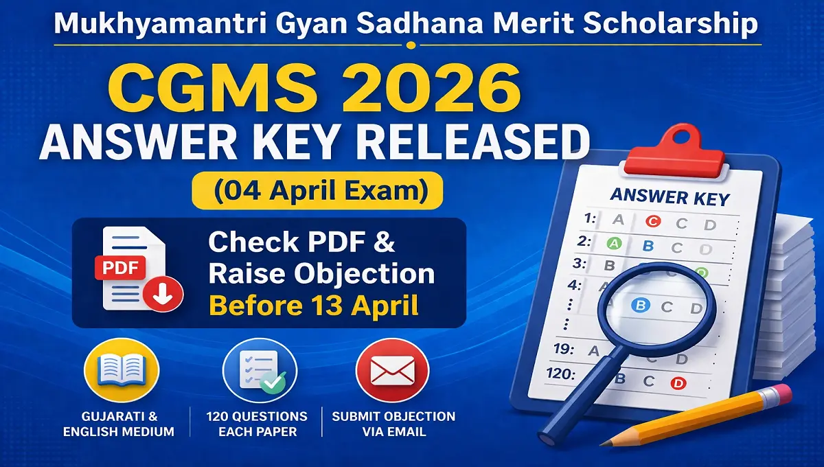 CGMS 2026 Provisional Answer Key