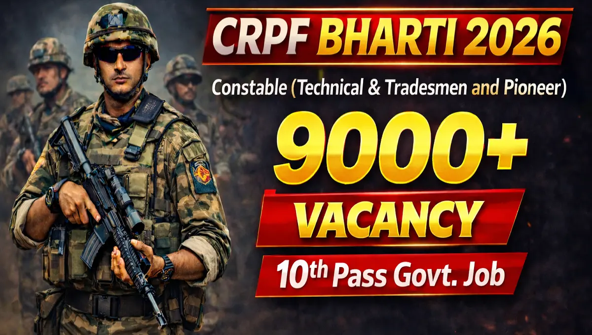 CRPF Recruitment 2026