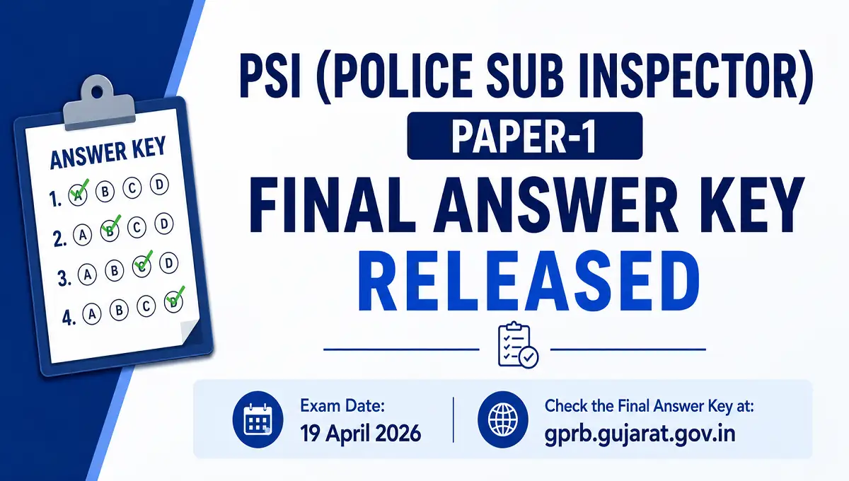 GPRB PSI Answer Key 2026