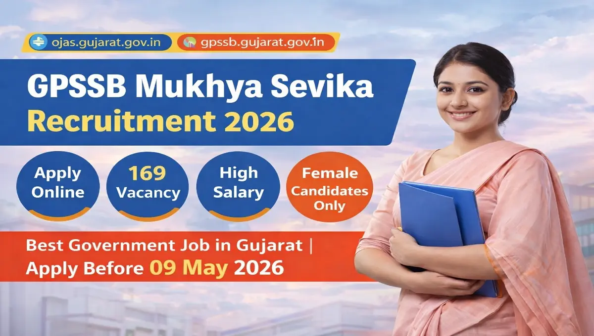 GPSSB Mukhya Sevika Recruitment 2026