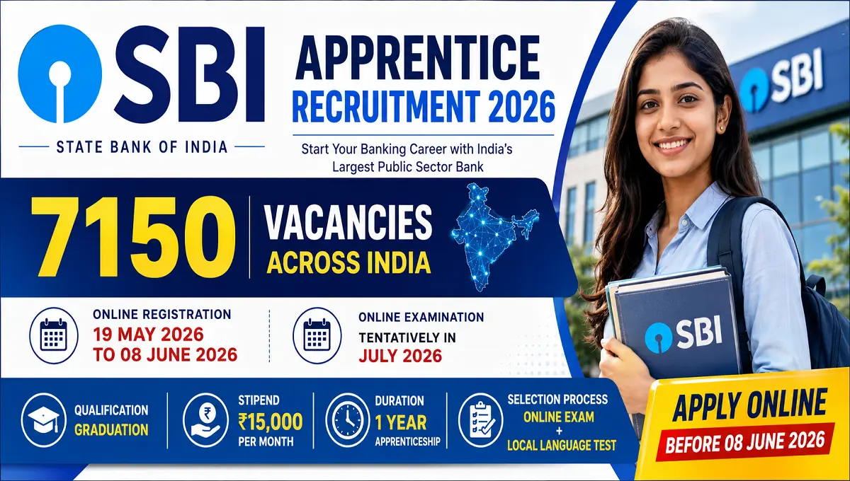 SBI Apprentice Recruitment 2026