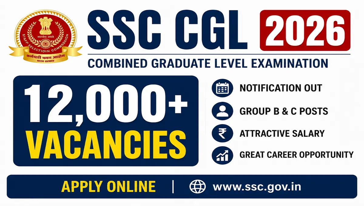 SSC CGL 2026 Notification