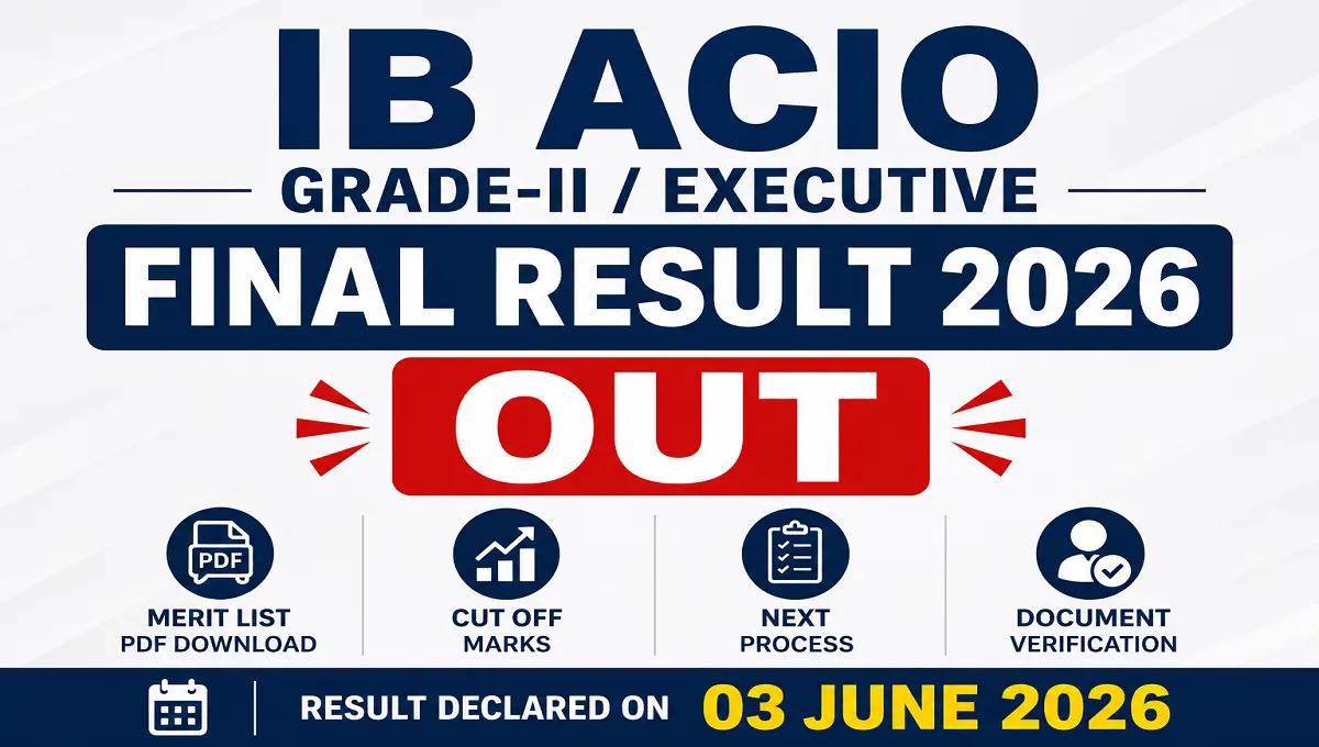 IB ACIO Final Result 2026